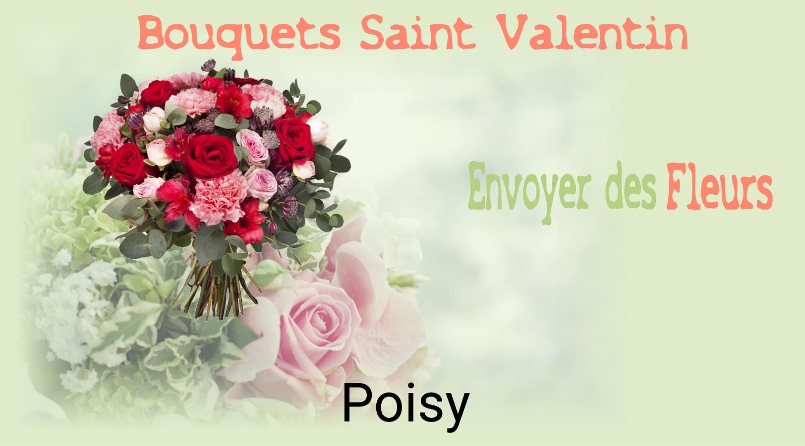 Roses de Saint-Valentin livrées à Poisy